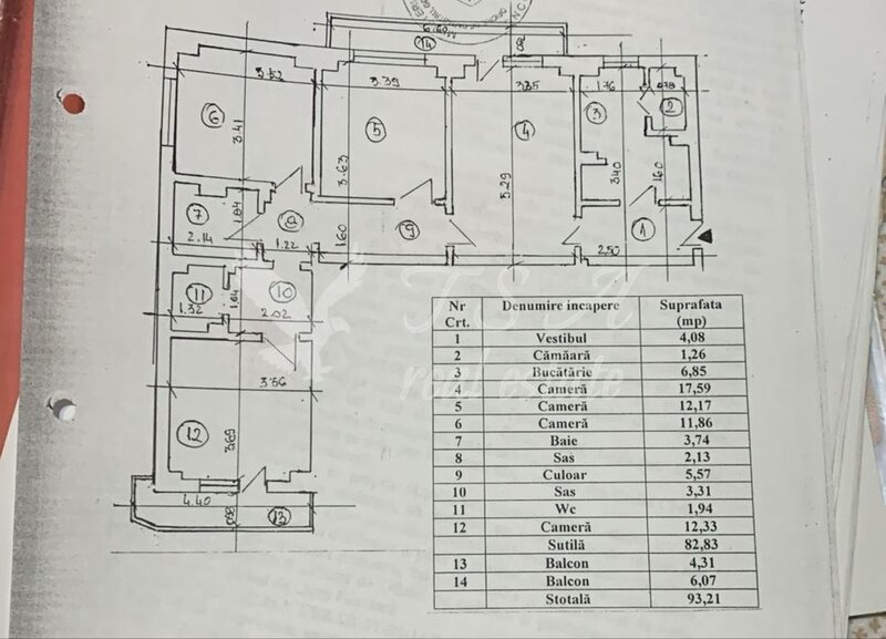 Metrou Costin Georgian, apartament 4 camere